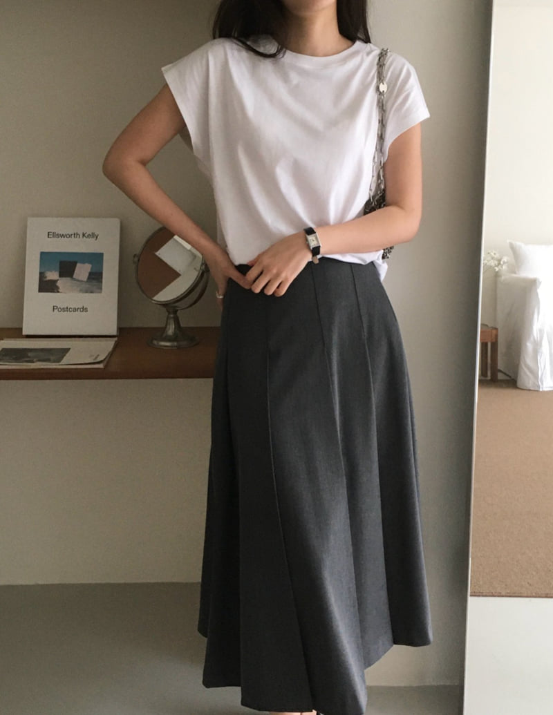 Moani - Korean Women Fashion - #womensfashion - Premium Silket Shoulder Top - 9