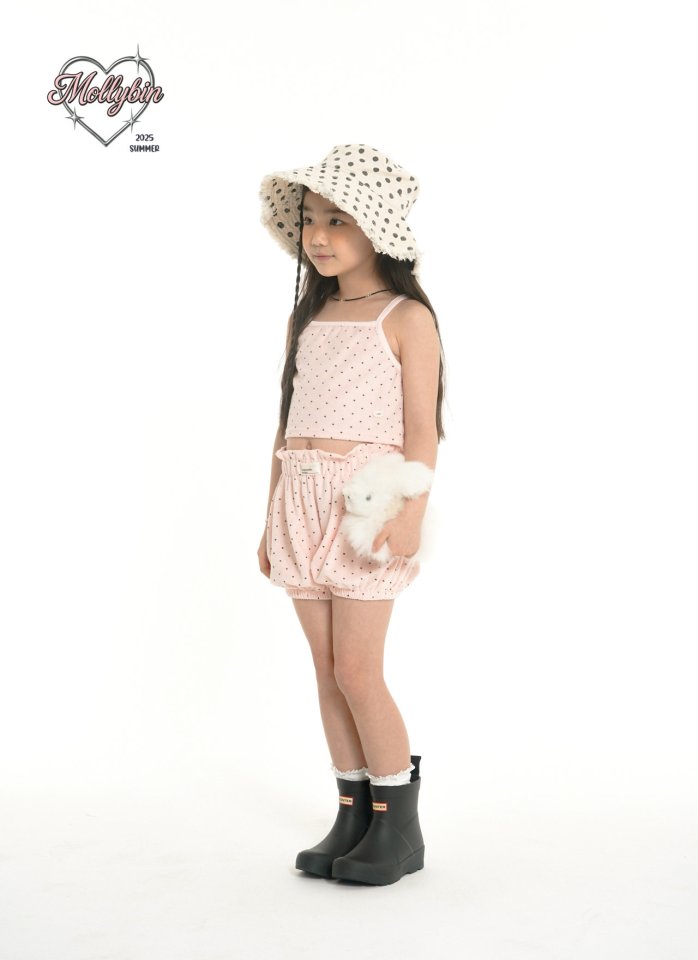 Mollybin - Korean Children Fashion - #Kfashion4kids - Dot Terry Set - 5