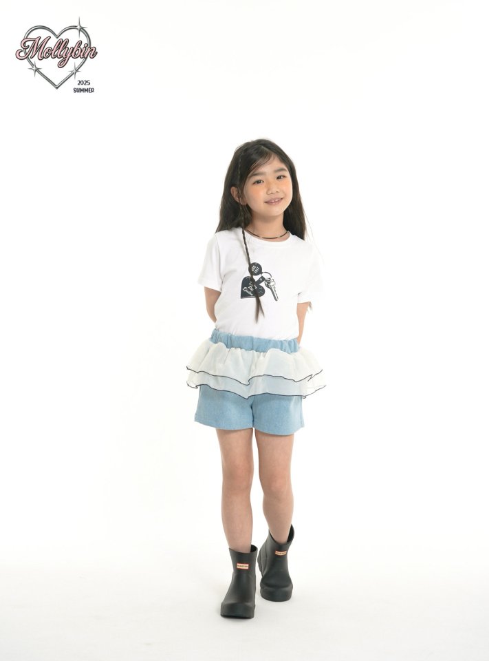 Mollybin - Korean Children Fashion - #kidzfashiontrend - Keyring Tee - 4