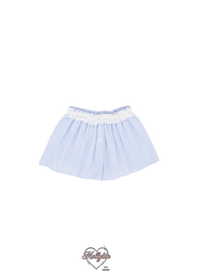 Mollybin - Korean Children Fashion - #Kfashion4kids - Bebe Lace Shorts
