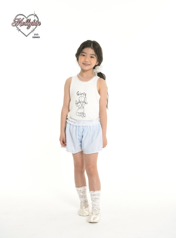 Mollybin - Korean Children Fashion - #childofig - Bebe Lace Shorts - 9
