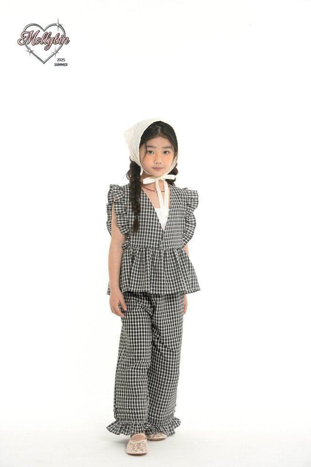 Mollybin - Korean Children Fashion - #designkidswear - Sophie Frill Top - 12