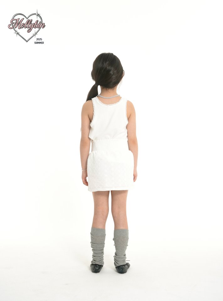 Mollybin - Korean Children Fashion - #discoveringself - Shirred Ribbon Skirt - 10