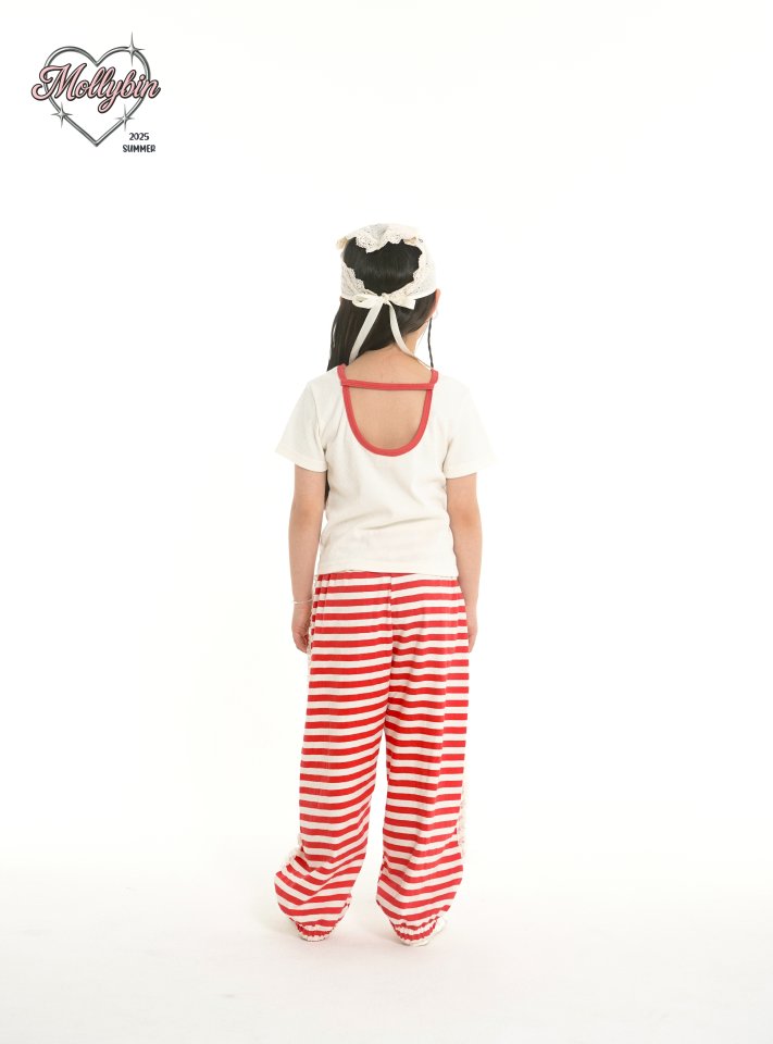 Mollybin - Korean Children Fashion - #discoveringself - Rose Binding Tee - 9