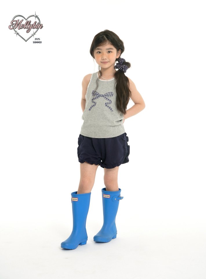 Mollybin - Korean Children Fashion - #kidsshorts - Sandy Frill Shorts - 3