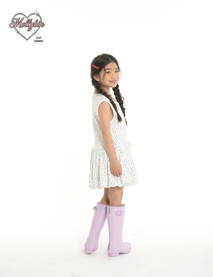 Mollybin - Korean Children Fashion - #littlefashionista - Emily Pumpkin Dress - 3