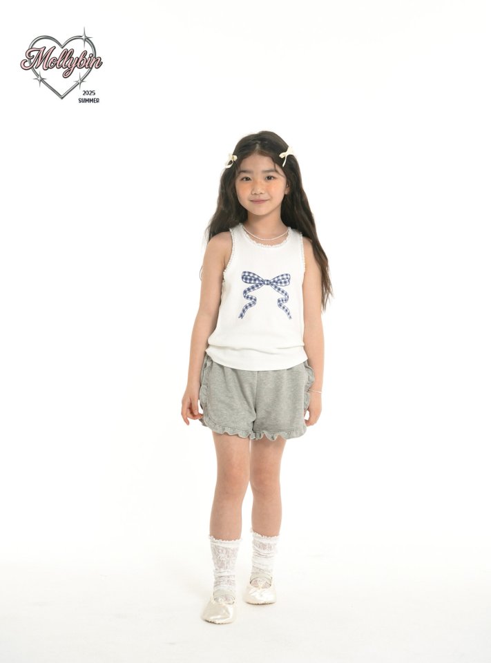 Mollybin - Korean Children Fashion - #minifashionista - Sandy Frill Shorts - 9