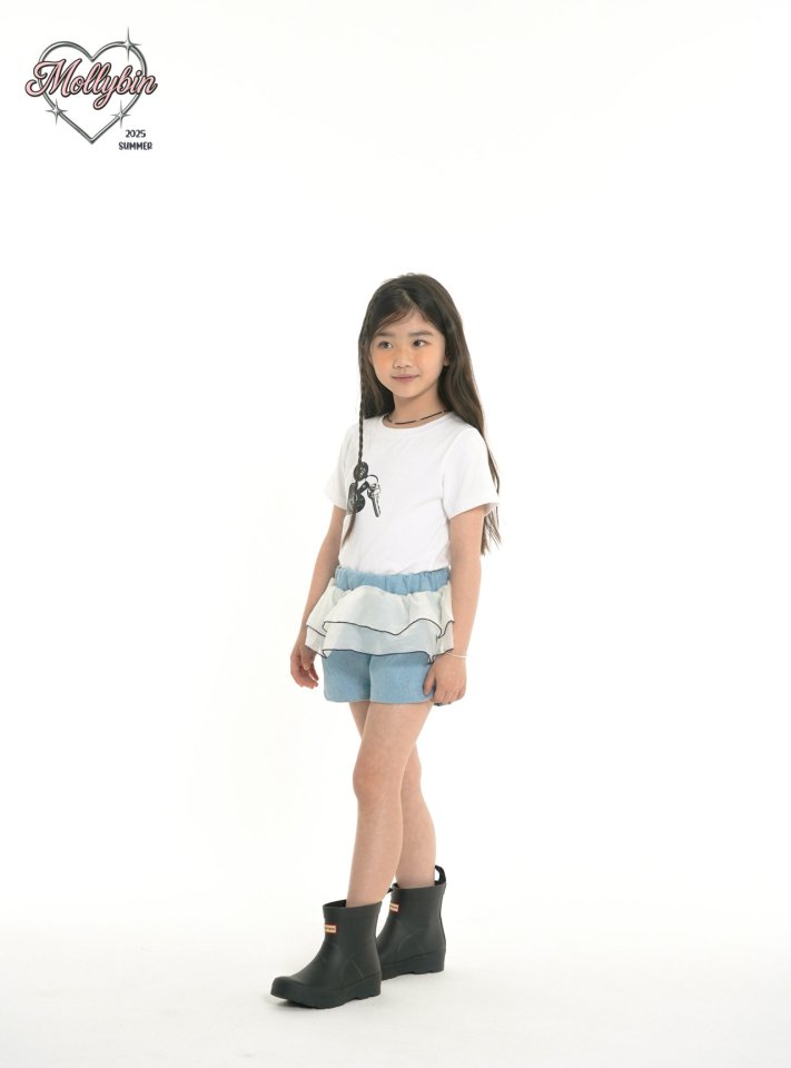 Mollybin - Korean Children Fashion - #prettylittlegirls - Keyring Tee - 8