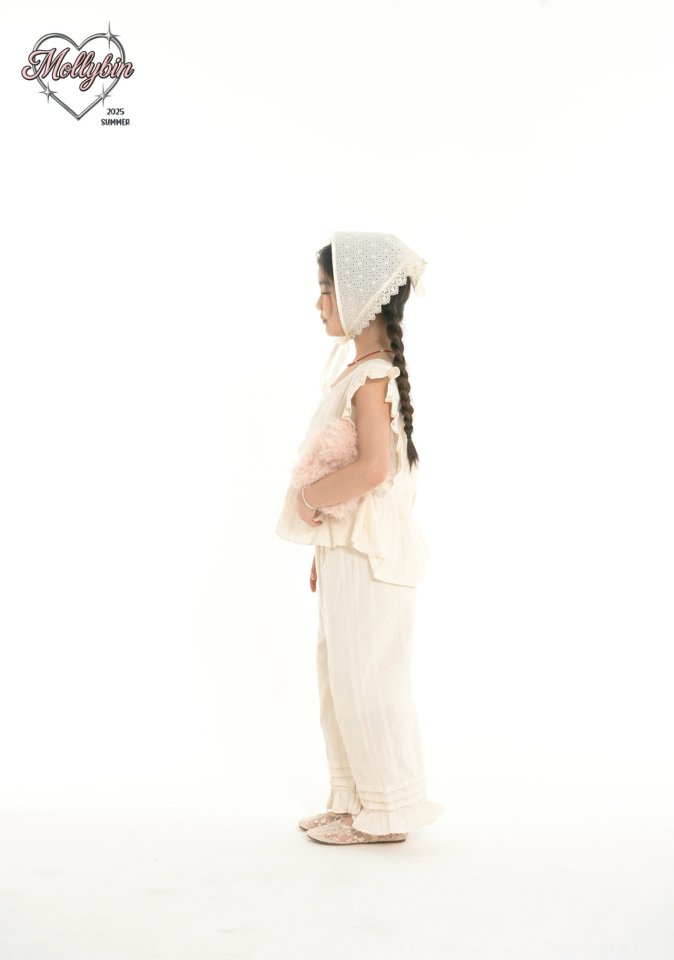 Mollybin - Korean Children Fashion - #stylishchildhood - Sophie Frill Top - 9
