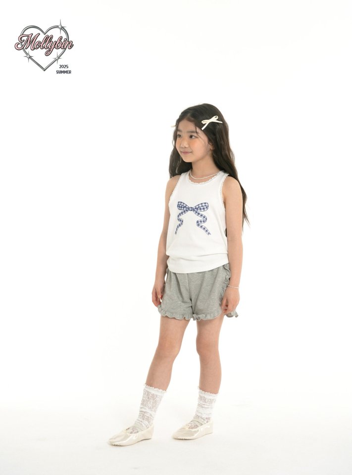 Mollybin - Korean Children Fashion - #todddlerfashion - Sandy Frill Shorts - 11