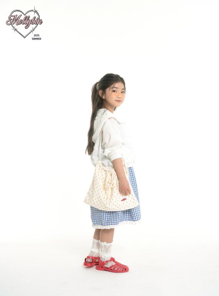 Mollybin - Korean Children Fashion - #todddlerfashion - Dot Terry Bag - 9
