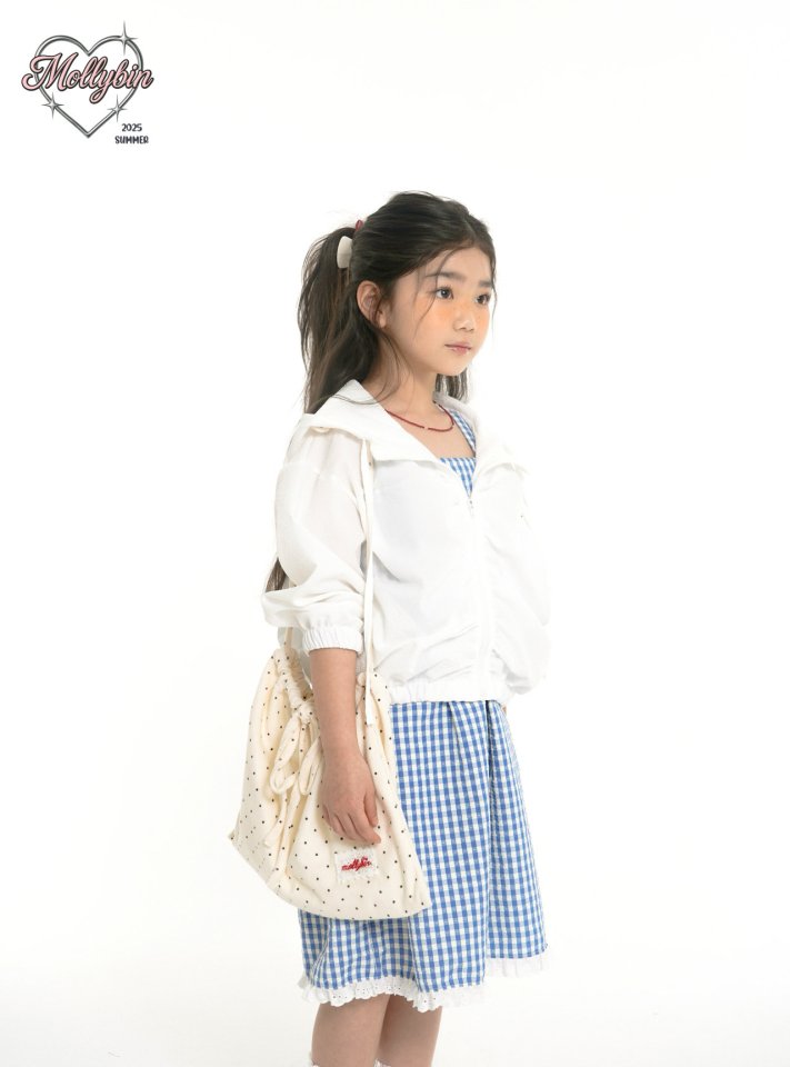Mollybin - Korean Children Fashion - #toddlerclothing - Dot Terry Bag - 10