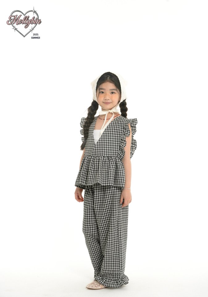 Mollybin - Korean Women Fashion - #womensfashion - Sophie Frill Pants (with Mom) - 4