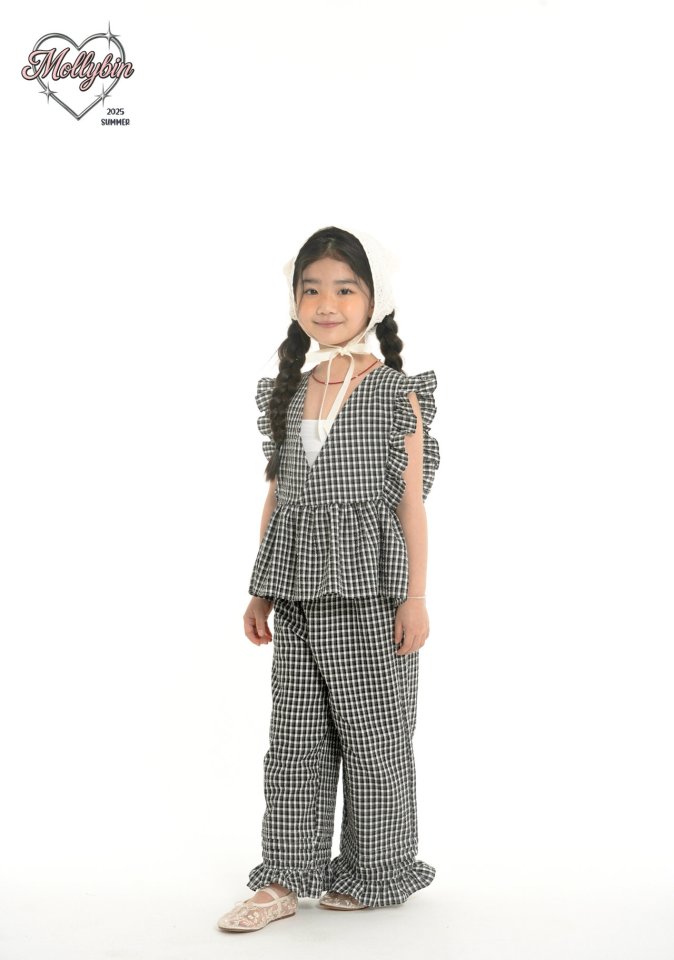 Mollybin - Korean Women Fashion - #momslook - Sophie Frill Pants (with Mom) - 6