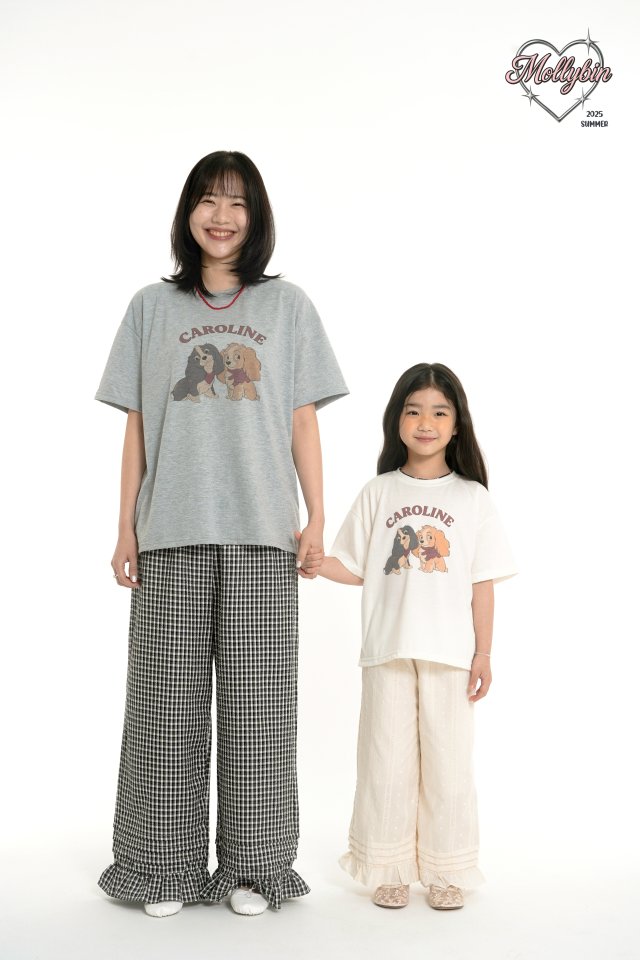 Mollybin - Korean Women Fashion - #womensfashion - Essential Caroline Tee (with Mom) - 4