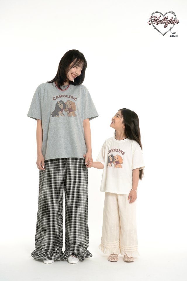 Mollybin - Korean Women Fashion - #momslook - Essential Caroline Tee (with Mom) - 6
