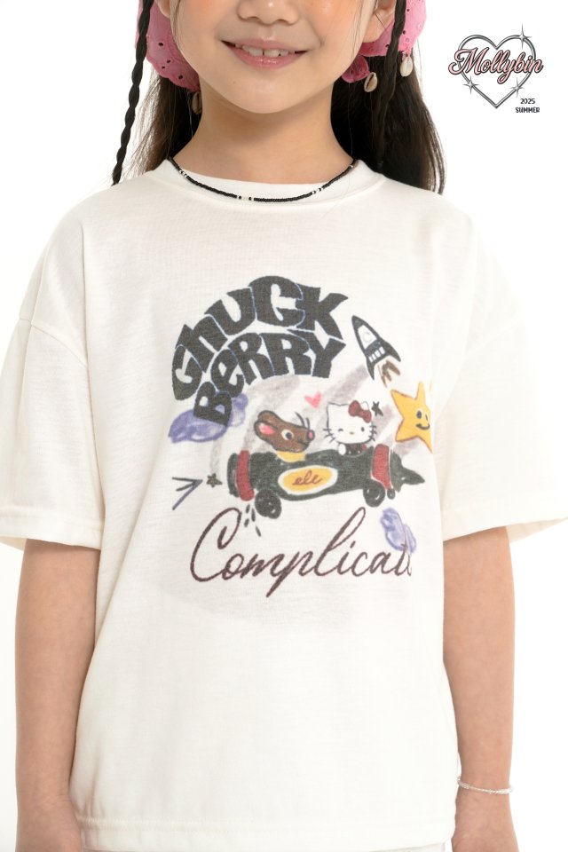 Mollybin - Korean Women Fashion - #momslook - Essential Rocket Tee (with Mom) - 8