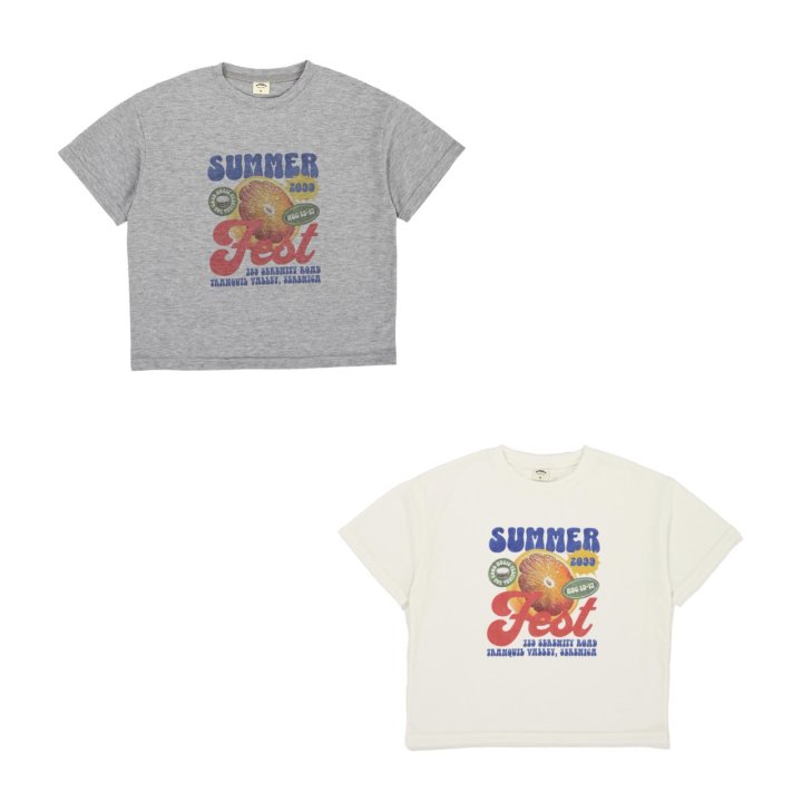 Mollybin - Korean Women Fashion - #momslook - Essential Juicy Tee (with Mom) - 2