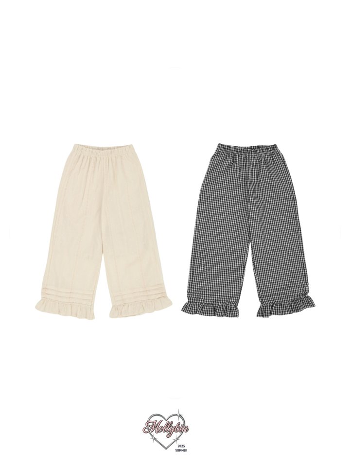 Mollybin - Korean Women Fashion - #womensfashion - Sophie Frill Pants (with Mom)