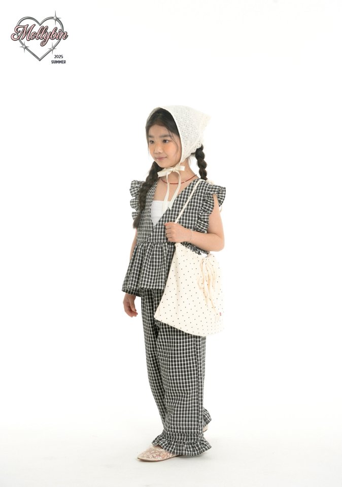 Mollybin - Korean Women Fashion - #womensfashion - Sophie Frill Pants (with Mom) - 3