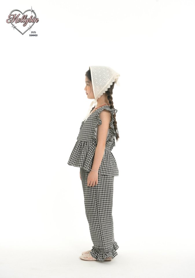 Mollybin - Korean Women Fashion - #womensfashion - Sophie Frill Pants (with Mom) - 5