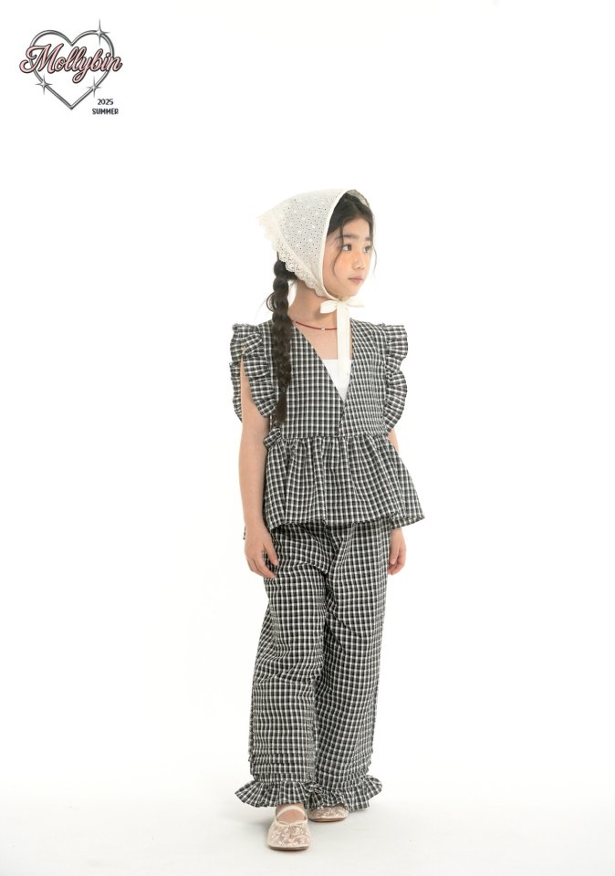 Mollybin - Korean Women Fashion - #womensfashion - Sophie Frill Pants (with Mom) - 7