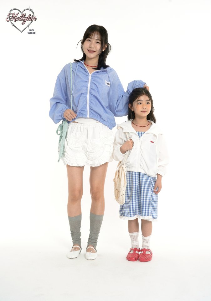 Mollybin - Korean Women Fashion - #womensfashion - Kitsch Wind Jumper (with Mom) - 6