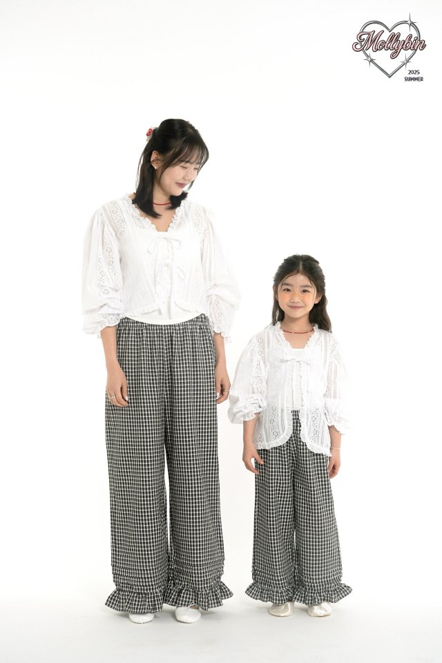 Mollybin - Korean Women Fashion - #womensfashion - Daphne Lace Cardigan (with Mom) - 6
