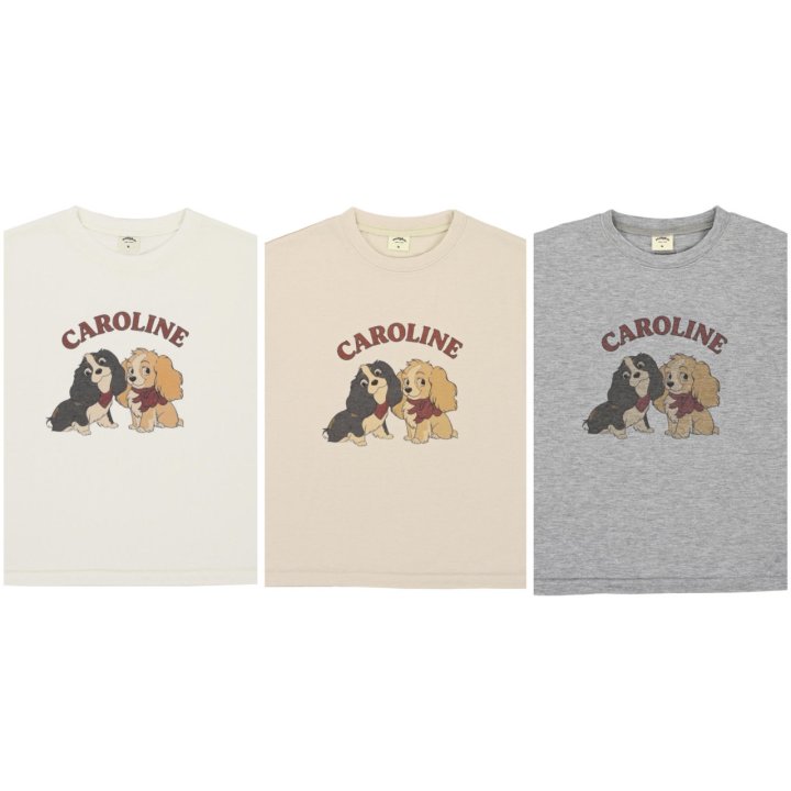 Mollybin - Korean Women Fashion - #womensfashion - Essential Caroline Tee (with Mom)