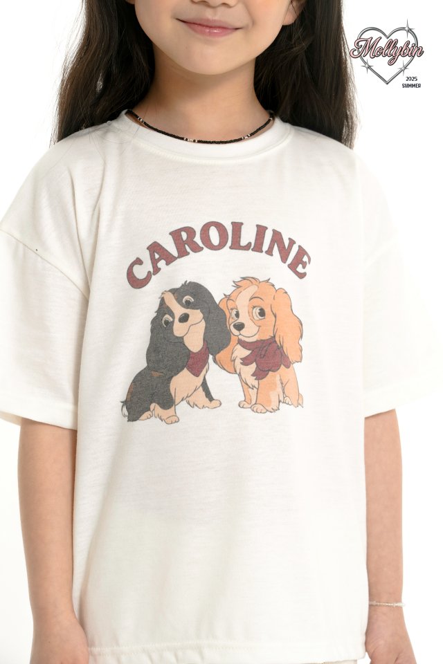 Mollybin - Korean Women Fashion - #womensfashion - Essential Caroline Tee (with Mom) - 7