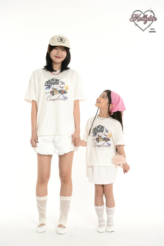 Mollybin - Korean Women Fashion - #womensfashion - Essential Rocket Tee (with Mom) - 6