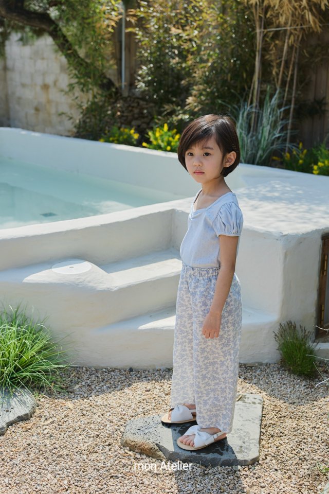 Mon Atelier - Korean Children Fashion - #kidzfashiontrend - Grape Frill Pants - 4