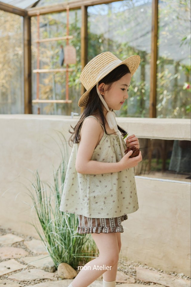 Mon Atelier - Korean Children Fashion - #Kfashion4kids - Powder Camisole - 9