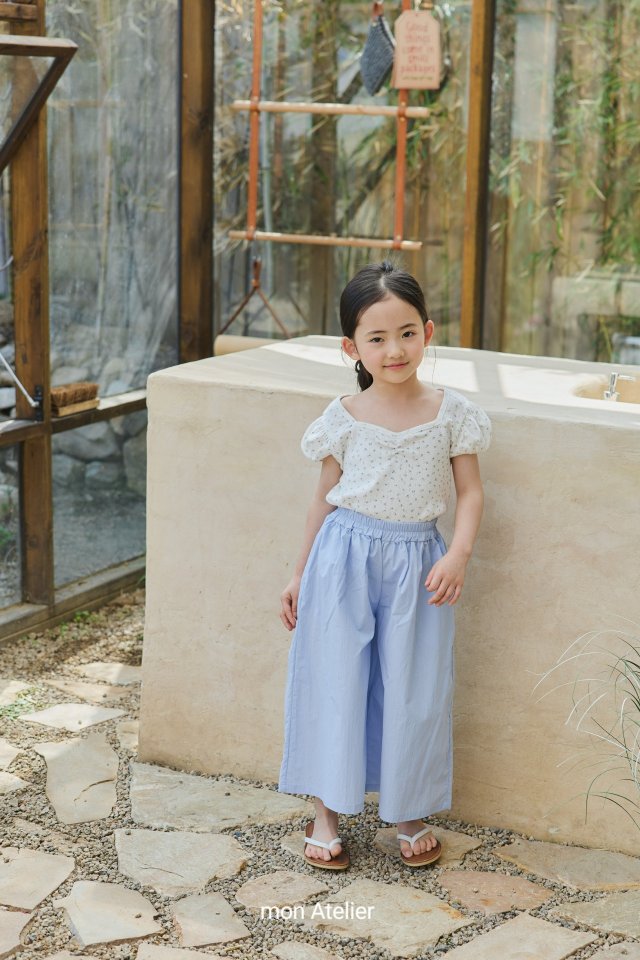 Mon Atelier - Korean Children Fashion - #Kfashion4kids - CN Wide Pants - 9