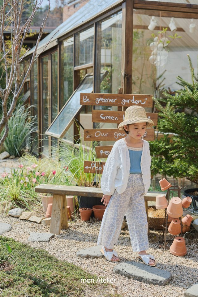 Mon Atelier - Korean Children Fashion - #childofig - Grape Frill Pants - 10