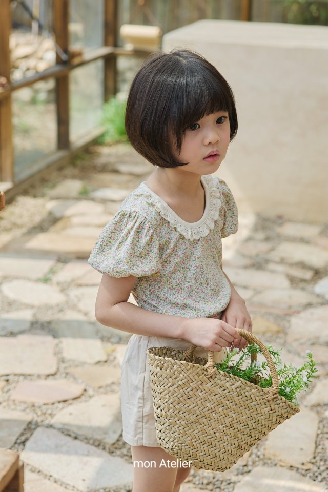 Mon Atelier - Korean Children Fashion - #childofig - Point Lace Tee - 5