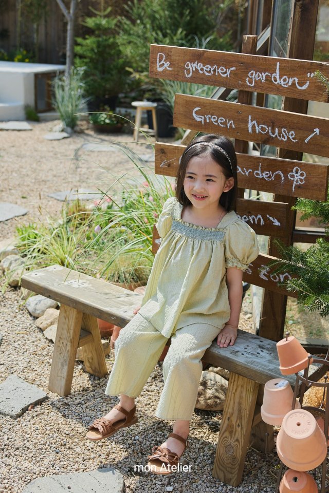 Mon Atelier - Korean Children Fashion - #stylishchildhood - Sisley Set - 4