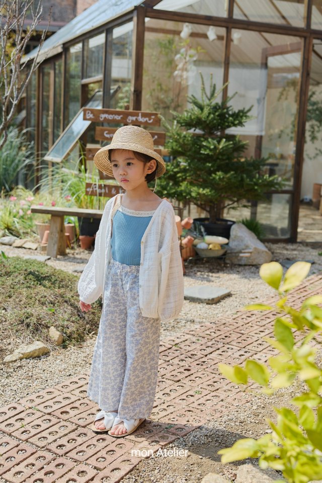 Mon Atelier - Korean Children Fashion - #childrensboutique - Grape Frill Pants - 11