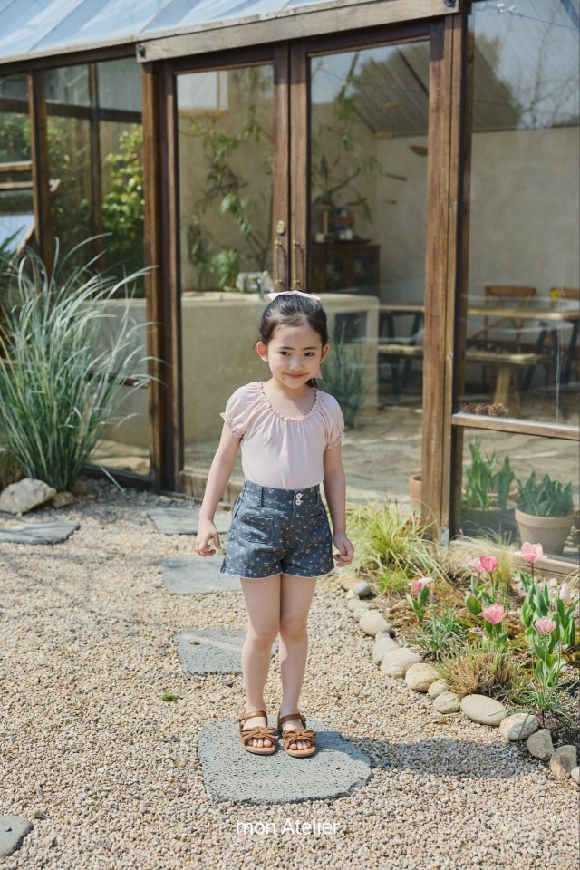 Mon Atelier - Korean Children Fashion - #childrensboutique - Petite Shorts - 8