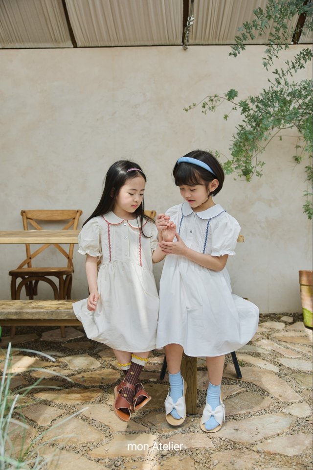 Mon Atelier - Korean Children Fashion - #childofig - Lily One-Piece - 4