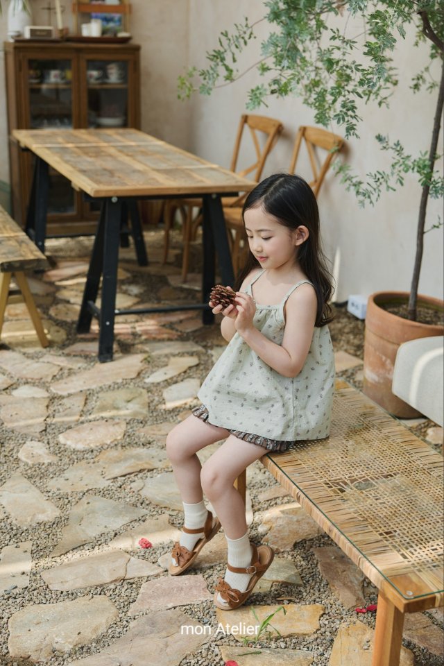 Mon Atelier - Korean Children Fashion - #designkidswear - Powder Camisole - 3