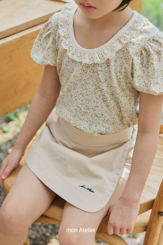 Mon Atelier - Korean Children Fashion - #designkidswear - Point Lace Tee - 7