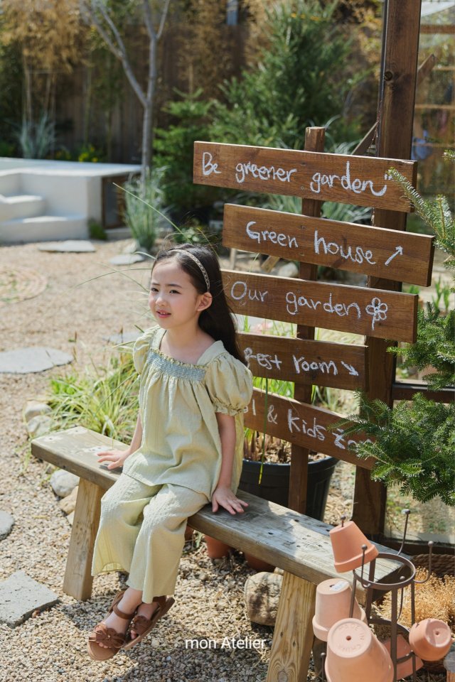 Mon Atelier - Korean Children Fashion - #designkidswear - Sisley Set - 6