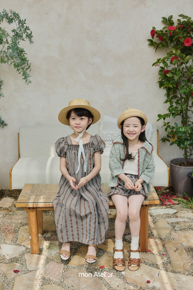 Mon Atelier - Korean Children Fashion - #discoveringself - Honeycomb Cardigan - 11