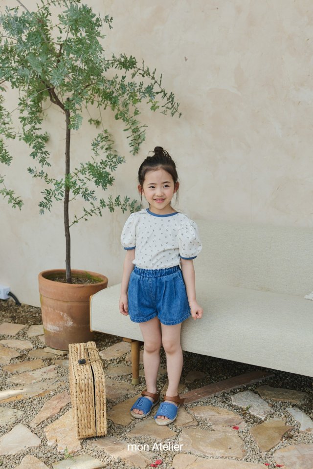 Mon Atelier - Korean Children Fashion - #discoveringself - Daily Denim Shorts - 7