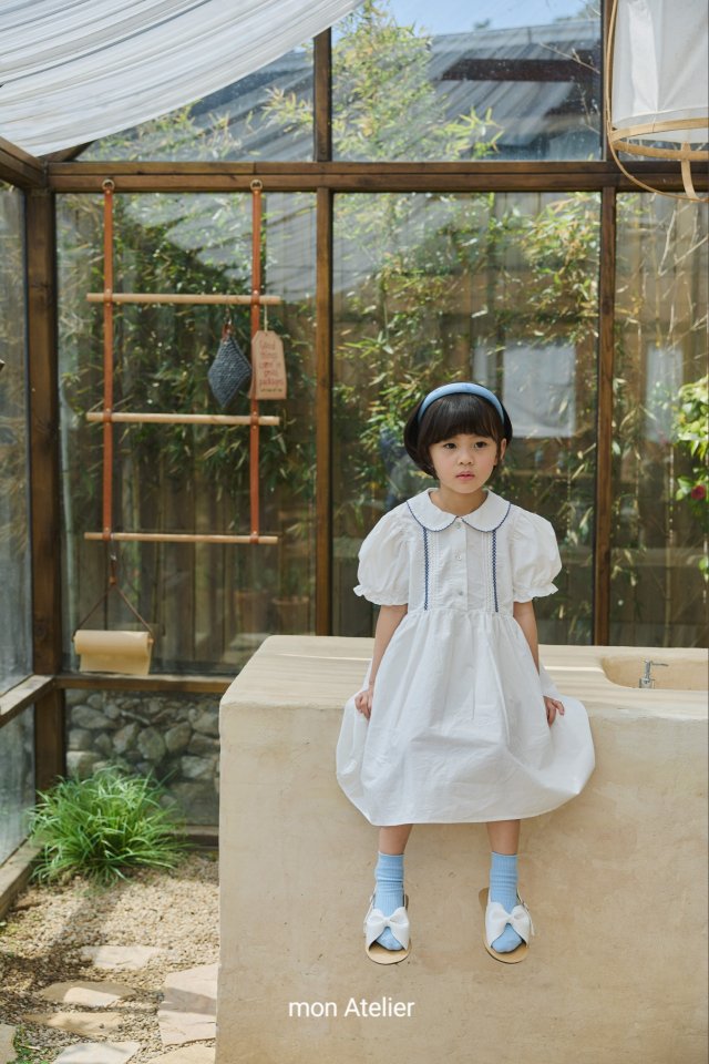 Mon Atelier - Korean Children Fashion - #discoveringself - Lily One-Piece - 6