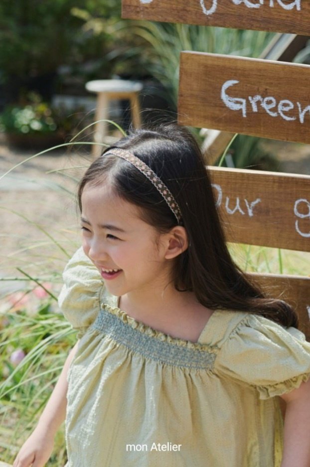 Mon Atelier - Korean Children Fashion - #discoveringself - Ethnic Hairband - 3