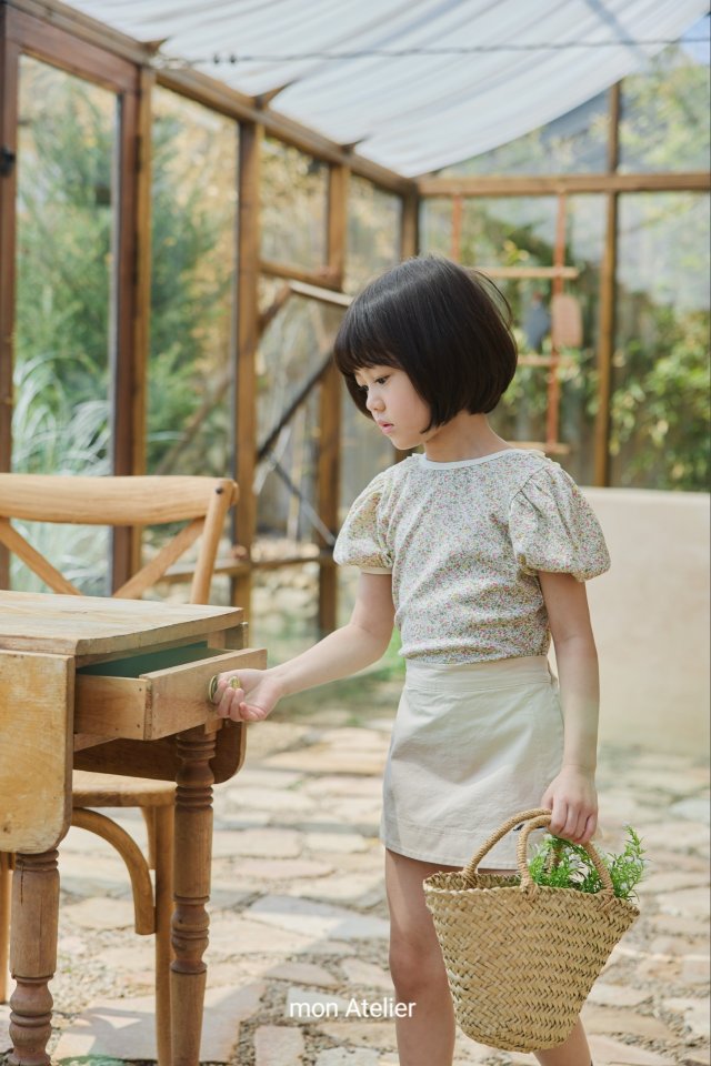 Mon Atelier - Korean Children Fashion - #discoveringself - Point Lace Tee - 8
