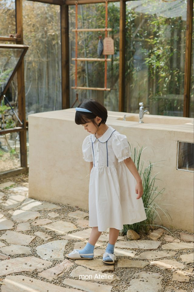 Mon Atelier - Korean Children Fashion - #fashionkids - Lily One-Piece - 7