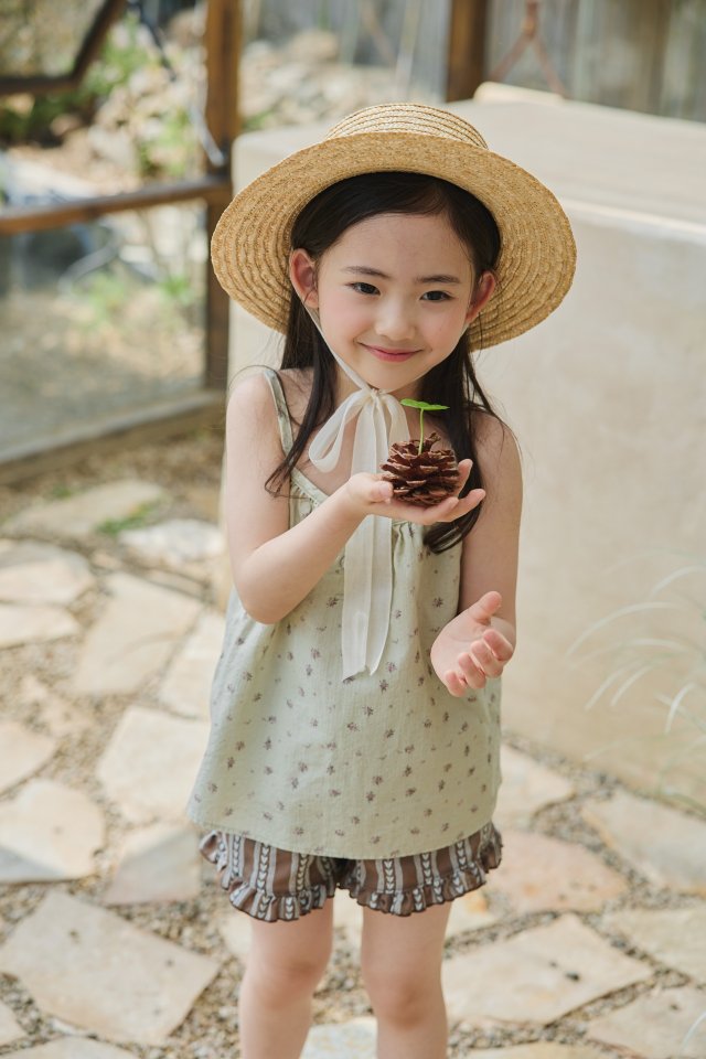 Mon Atelier - Korean Children Fashion - #fashionkids - Powder Camisole - 5